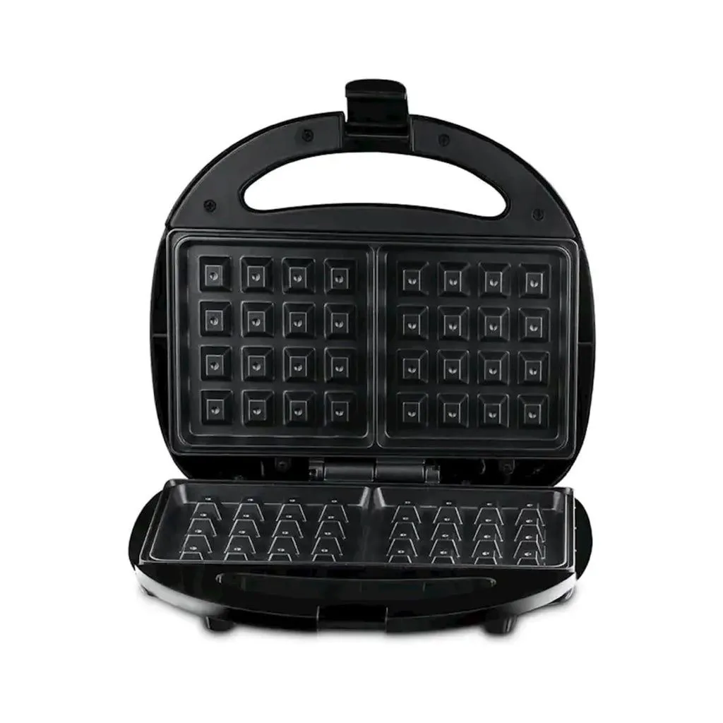 ماكينة وافل راف ، 850 وات ، اسود وفضي - R.546H