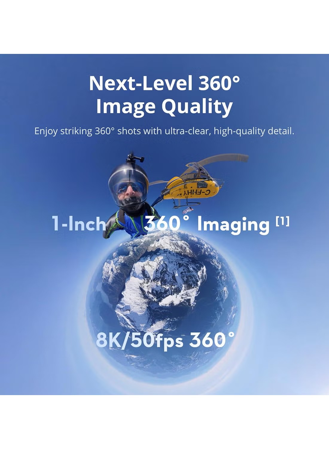 كاميرا اكشن دي جيه اي اوزمو 360 ، دقة 120 ميجا بكسل ، اسود