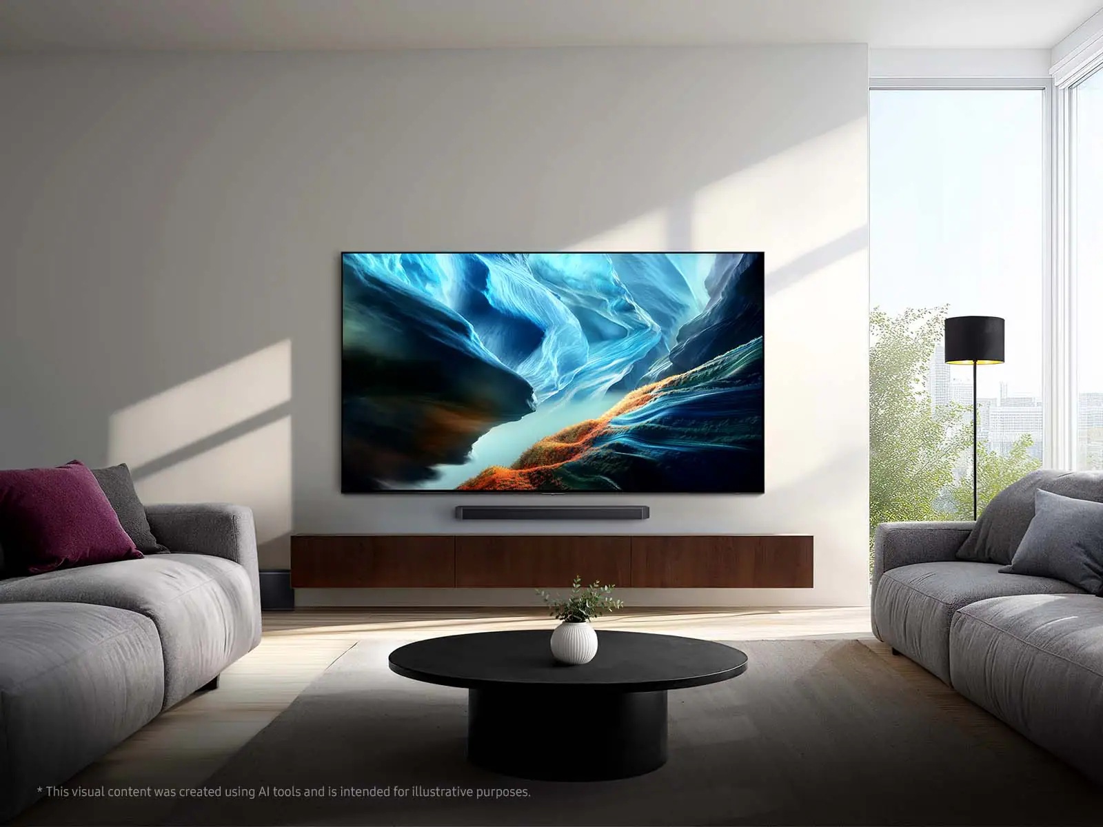 Samsung 77 Inch Smart TV , 4K UHD OLED Built-In Receiver