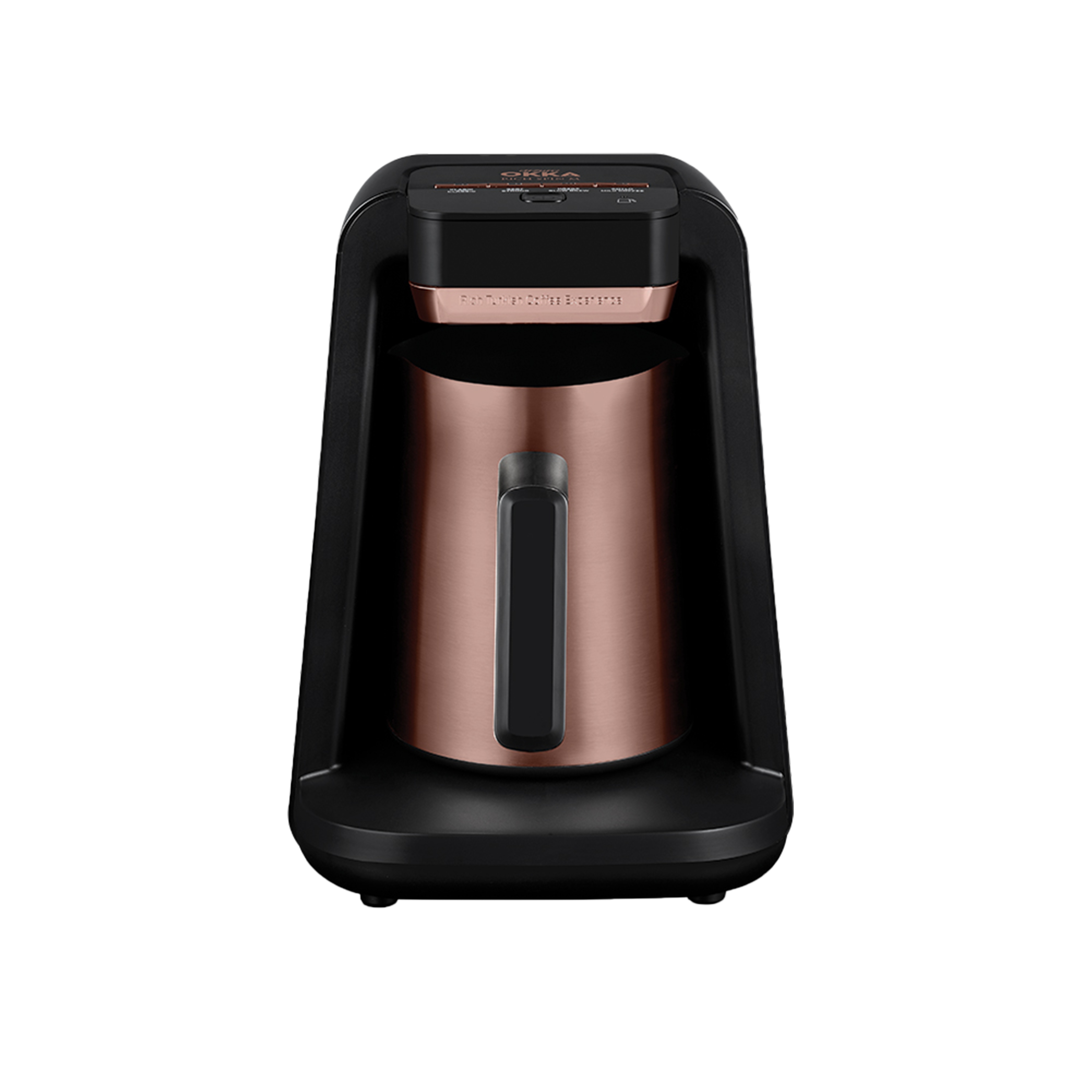 Arzum Okka Rich Turkish Coffee Maker , 300 milliliter 5 Cups 700 Watt Black Copper - OK0012