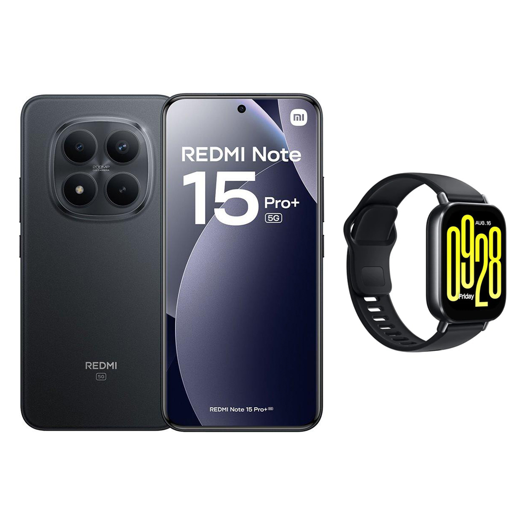 Xiaomi Redmi Note 15 Pro Plus , 512 GB , 12 GB , 5G , Dual-SIM - Black