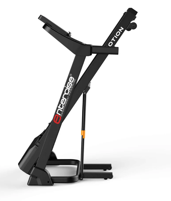 Entercise Motion Foldable Treadmill , 120 Kilogram 2 horsepower , Black
