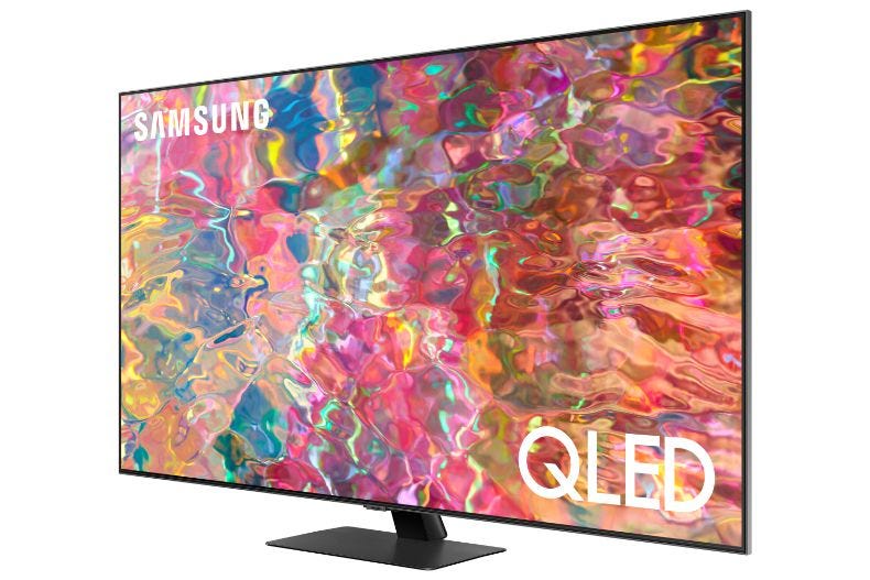 شاشة تلفزيون سمارت سامسونج ، مقاس 75 بوصة ، QLED ، دقة 4K UHD ، بريسيفر داخلي