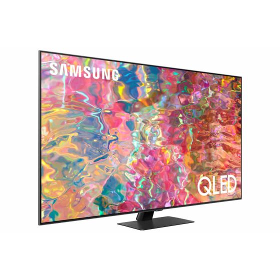 شاشة تلفزيون سمارت سامسونج ، مقاس 55 بوصة ، QLED ، دقة 4K UHD ، بريسيفر داخلي