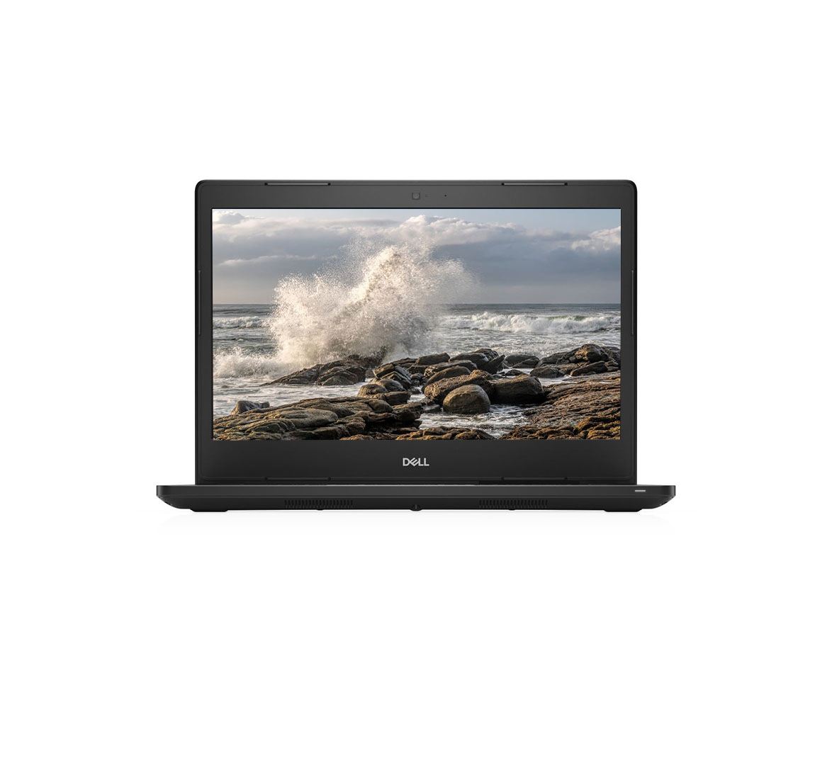 لاب توب استيراد ديل لاتيتيود 3480 ، معالج انتل كور i3-7100u ، هارد 256 جيجا بايت SSD ، رام 8 جيجا بايت ، كارت شاشة انتل HD جرافيكس 620