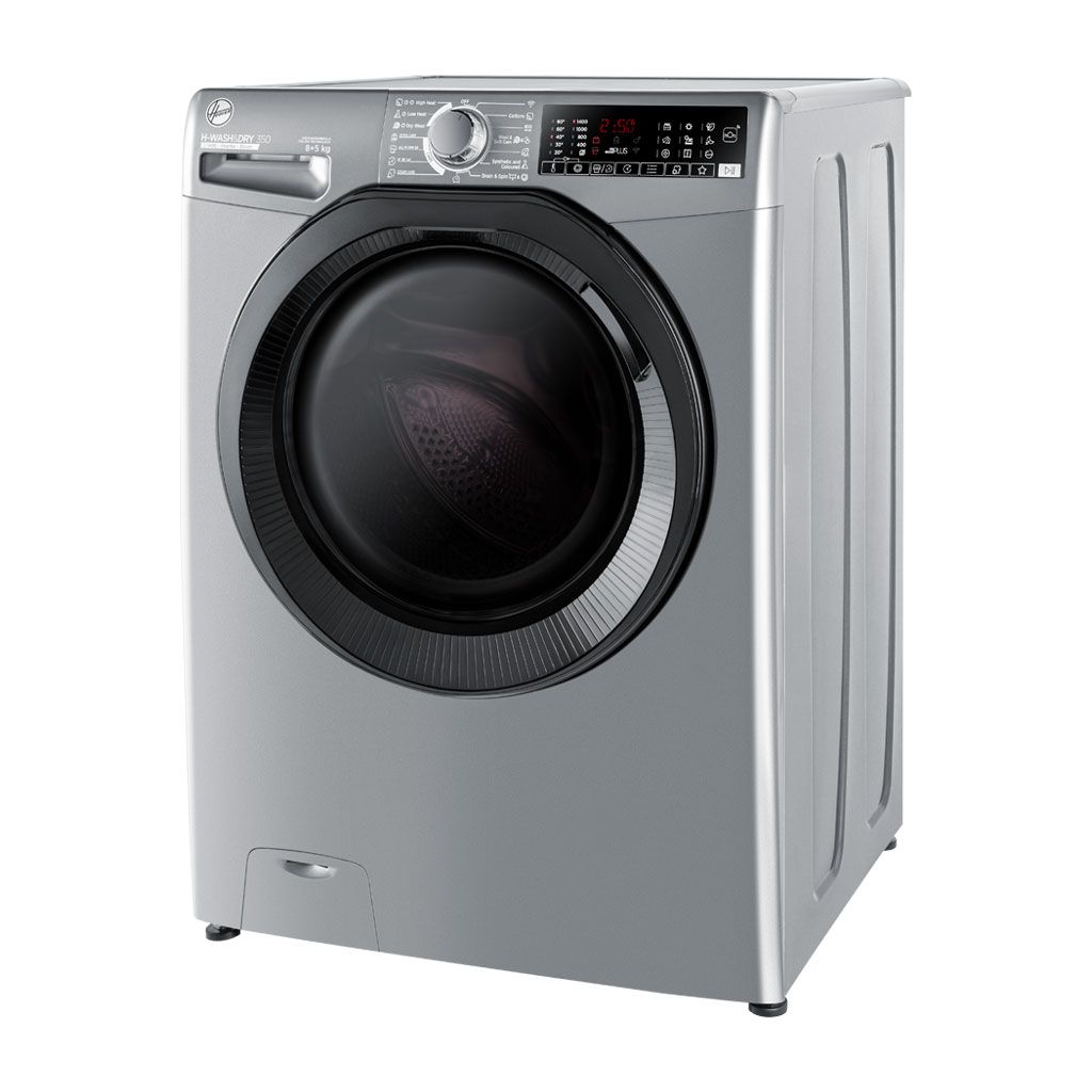 Hoover Inverter All-in-One Washer Dryer Combo , 8 kg , Silver - H3DP485TAMBRELA