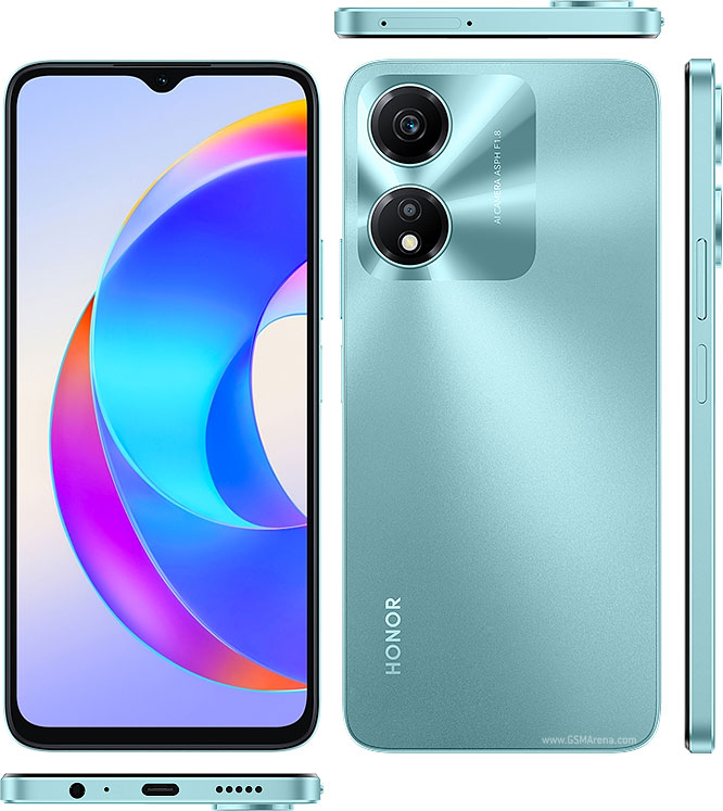 هونر X5 بلس ، سعة 64 جيجا بايت ، رام 4 جيجا بايت ، شبكة 4G ، شريحتين - سيان ليك