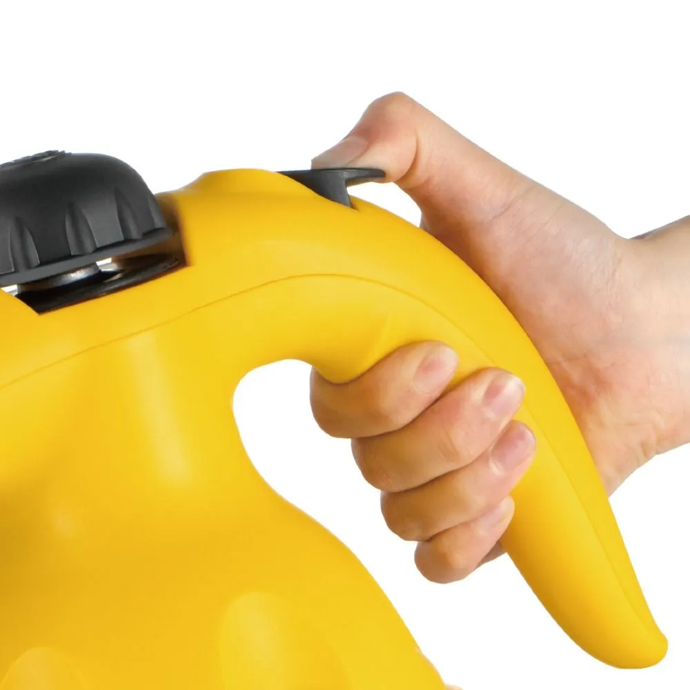 Raf Handheld Steam Cleaner , Black Yellow - R.1028