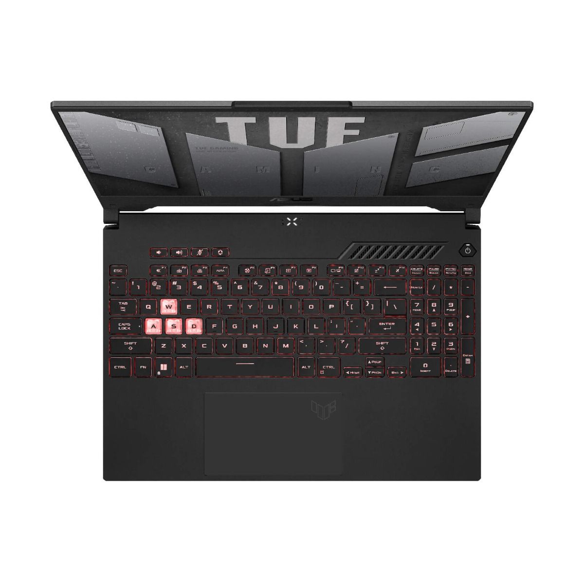 لاب توب اسوس TUF Gaming W11 - FA507NUR-LP007W ، معالج ايه ام دي رايزن 7 7435HS 15.6 بوصة ، هارد 512 جيجا بايت SSD ، رام 16 جيجا بايت ، كارت شاشة انفيديا جي فورس RTX 4050 ،ويندوز 11 - رمادي جايجر
