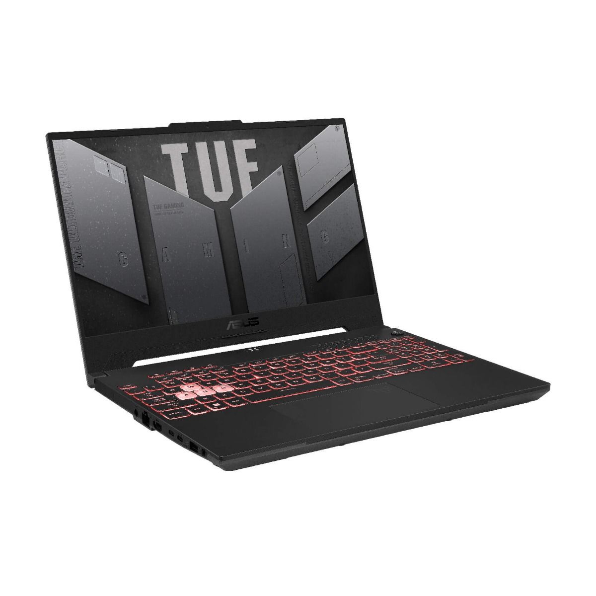لاب توب اسوس TUF Gaming W11 - FA507NUR-LP007W ، معالج ايه ام دي رايزن 7 7435HS 15.6 بوصة ، هارد 512 جيجا بايت SSD ، رام 16 جيجا بايت ، كارت شاشة انفيديا جي فورس RTX 4050 ،ويندوز 11 - رمادي جايجر