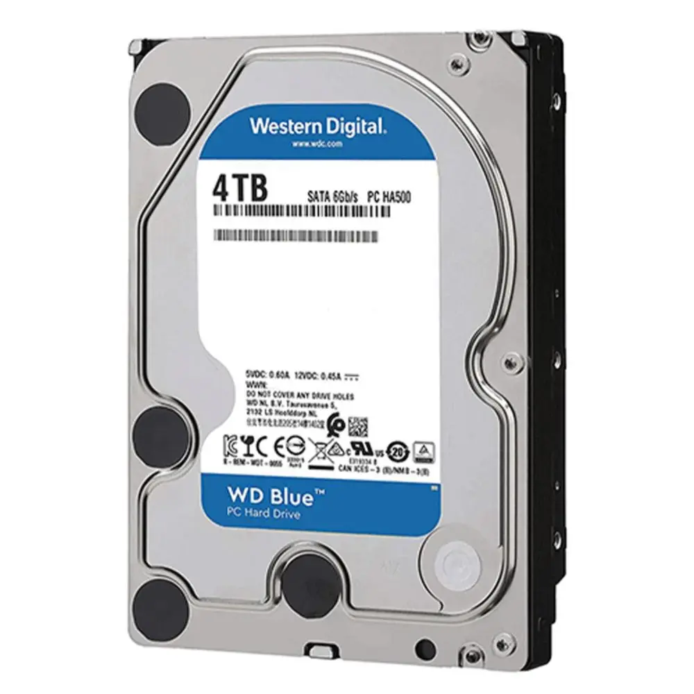 Western Digital Blue Internal HDD , 4 Terabyte 3.5 Inch