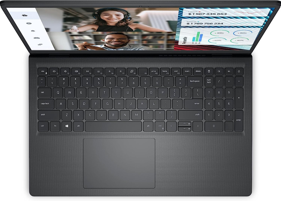 لاب توب ديل فوسترو 3520 ، معالج انتل كور i7-1255U 15.6 بوصة ، هارد 512 جيجا بايت SSD ، رام 16 جيجا بايت ، كارت شاشة انتل ايريس XE جرافيكس ،فري دوس - اسود كربون