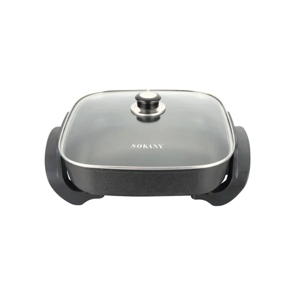 Sokany Electric Grill , 1500 Watt , Black - SK-2005