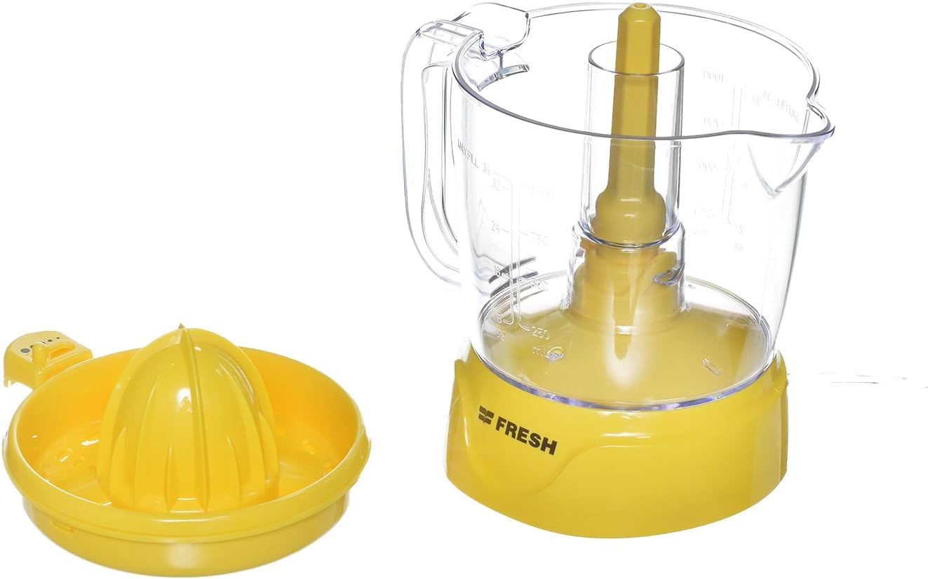 Fresh Electric Juicer , 1 Liter 35 Watt Yellow - FJU-35 W-O