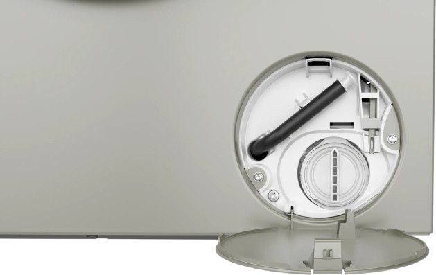 Bosch Series 6 Front Load Washing Machine , 10 kg , Silver Inox - WGK254ZXEG