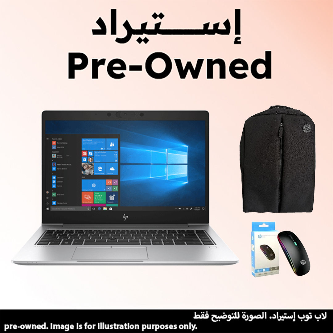لاب توب استيراد اتش بي ايليت بوك 745 G6 ، معالج ايه ام دي رايزن 5 PRO 3500U ، هارد 256 جيجا بايت SSD ، رام 8 جيجا بايت ، كارت شاشة ايه ام دي راديون Vega 8