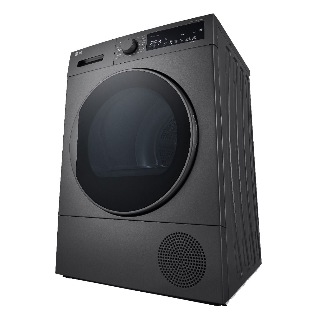 LG Dryer , 8 kg , Dark Silver - RH80T2SP7RM