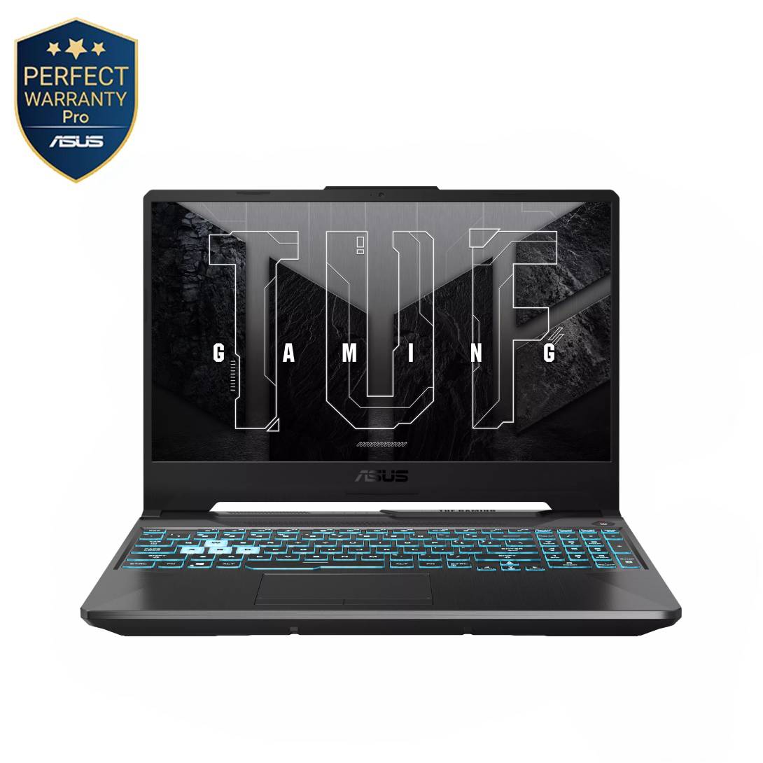 لاب توب جيمنج اسوس تاف جيمنج A15 - FA506NCG-HN857W ، معالج ايه ام دي رايزن 7 8845HS 15.6 بوصة ، هارد 512 جيجا بايت SSD ، رام 8 جيجا بايت ، كارت شاشة انفيديا جي فورس RTX 3050 ،ويندوز 11 - اسود جرافيت