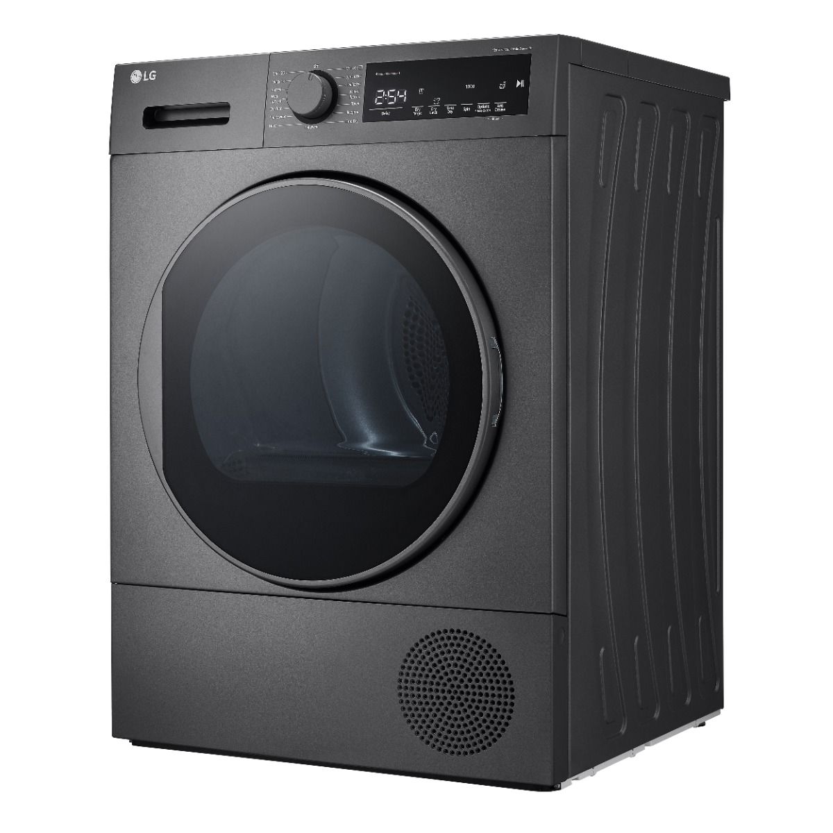 LG Dryer , 8 kg , Dark Silver - RH80T2SP7RM