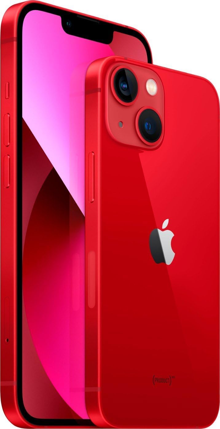 Apple iPhone 13 ,128 GB ,4 GB ,5G ,Single SIM - Red