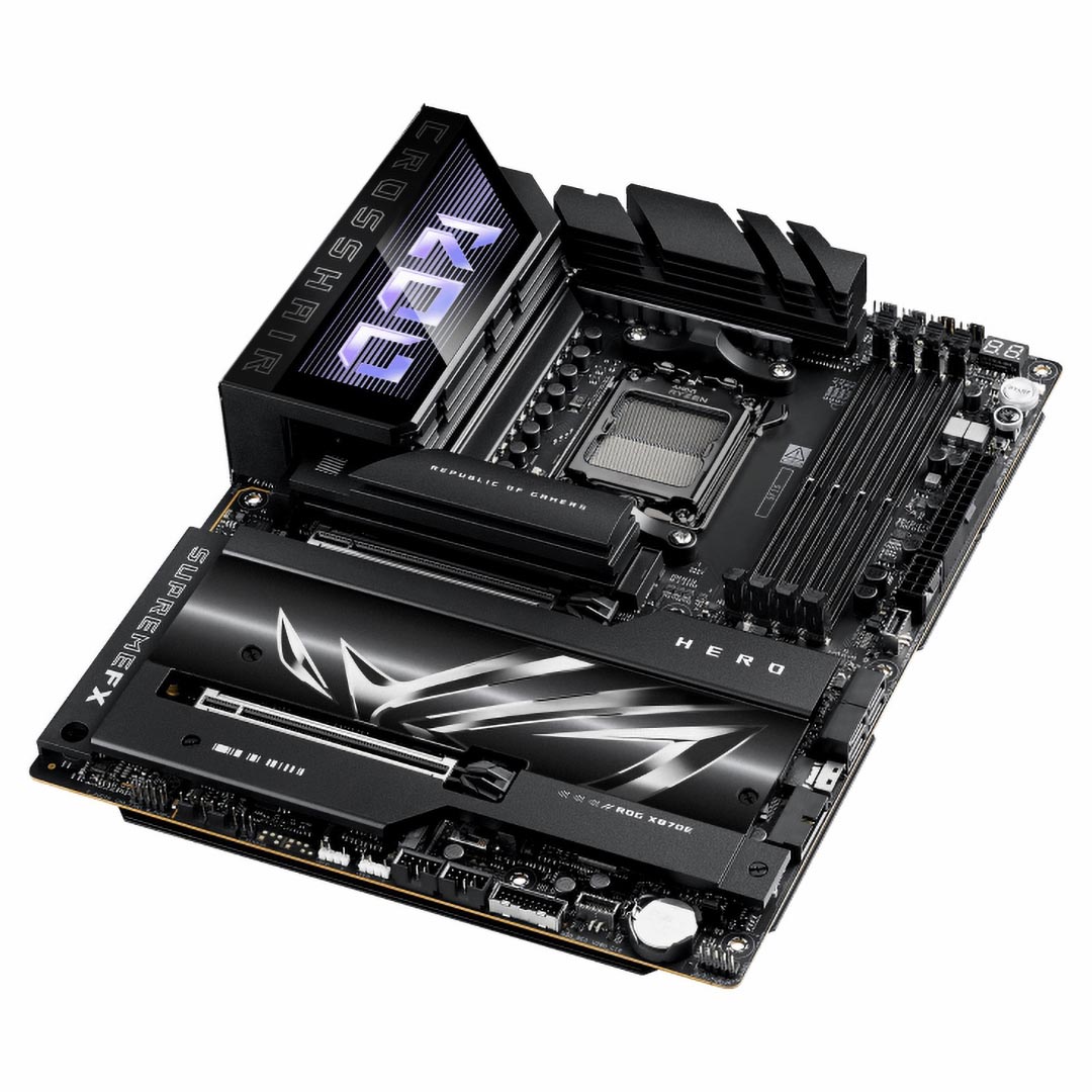 Asus ROG Crosshair X870E Hero Motherboard , AMD ATX Black