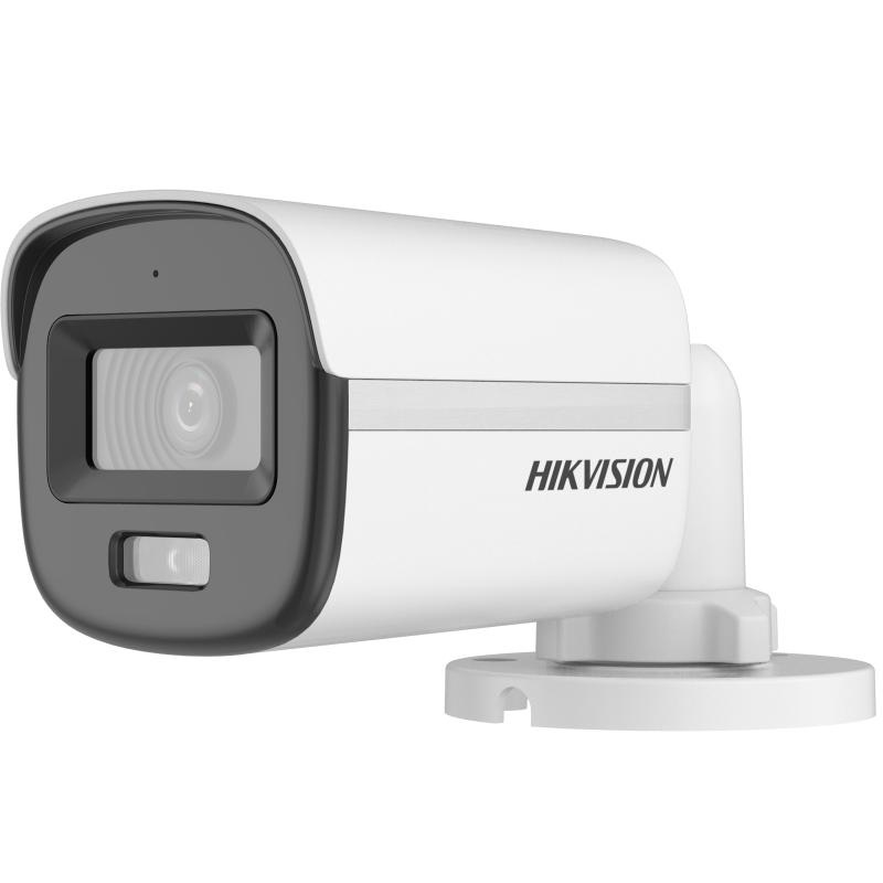 Hikvision Mini Bullet Security Camera , White Black - DS-2CE10KF0T-LPFS