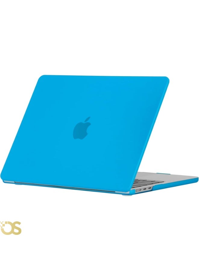 Generic Matte Hard Shell Case with Screen Protector for MacBook Air 13.3-inch (models A1932, A2179, A2337) , Light Blue
