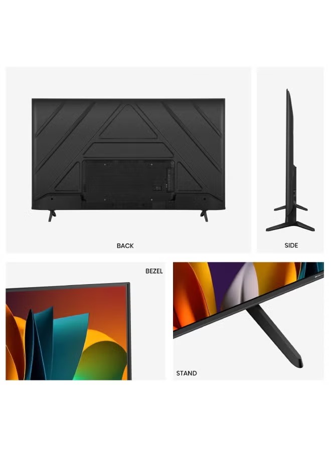 شاشة تلفزيون سمارت هايسنس ، مقاس 50 بوصة ، ليد ، دقة 4K UHD
