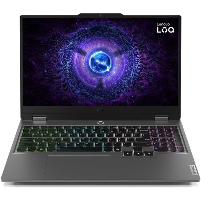 لاب توب جيمنج لينوفو LOQ 15IRX9 ، معالج انتل كور i5-13450HX 15.6 بوصة ، هارد 512 جيجا بايت SSD ، رام 16 جيجا بايت ، كارت شاشة انفيديا جي فورس RTX 3050 ،فري دوس - رمادي