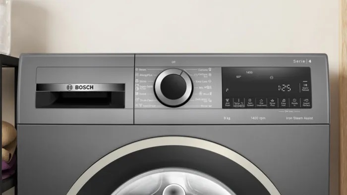 Bosch Series 4 Front Load Washing Machine , 9 kg , Graphite Gray - WGA244ZREG