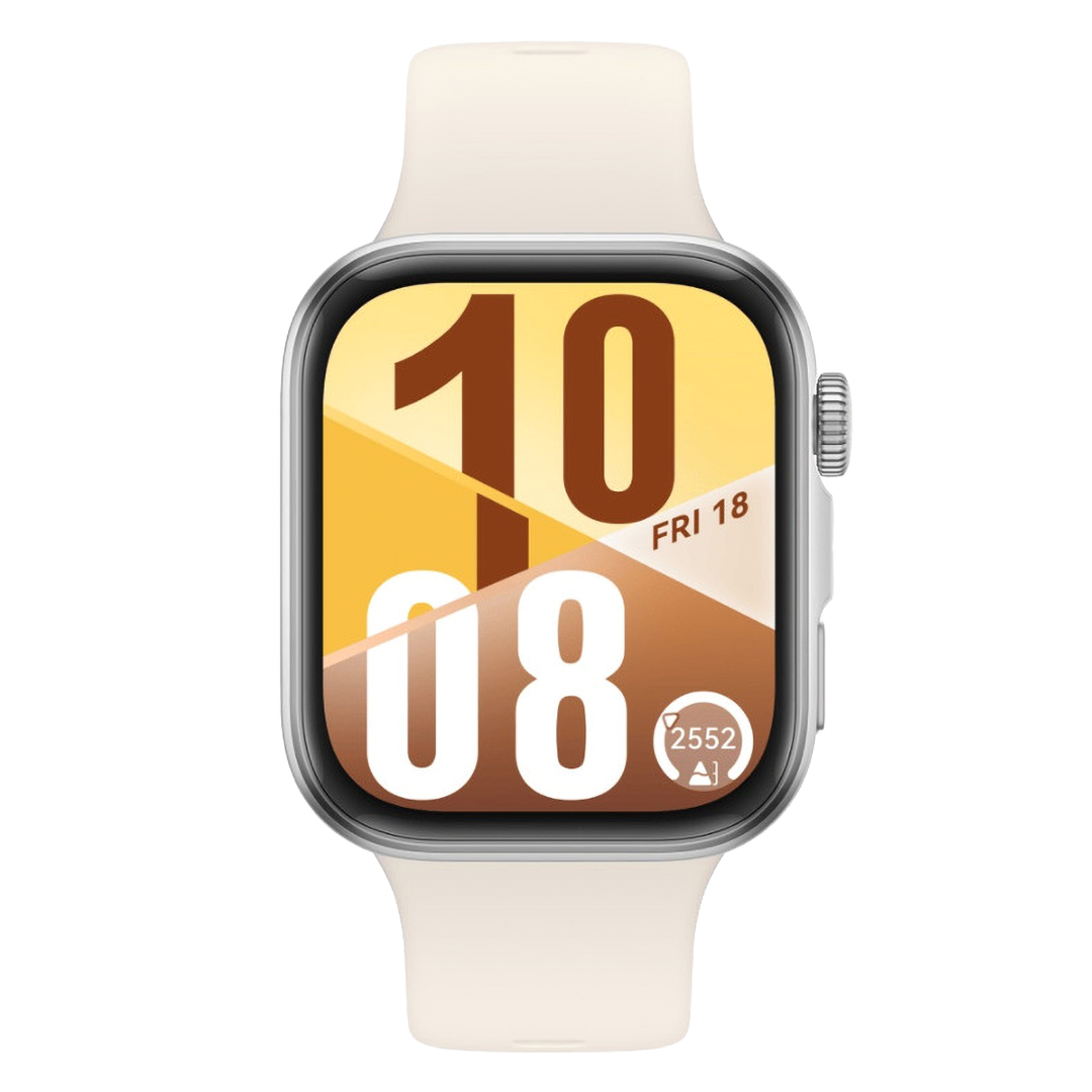Huawei Fit 4 Smart Watch , 1.82 Inch White Silver