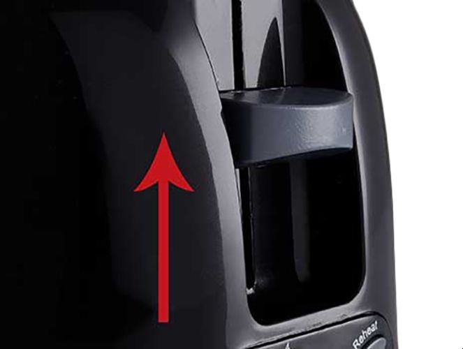 Mienta Tostado Toaster 800 Watt Black - TO21409A