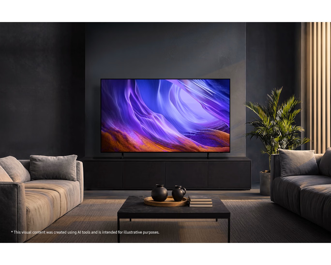 Samsung 65 Inch Smart TV , 4K UHD OLED Built-In Receiver