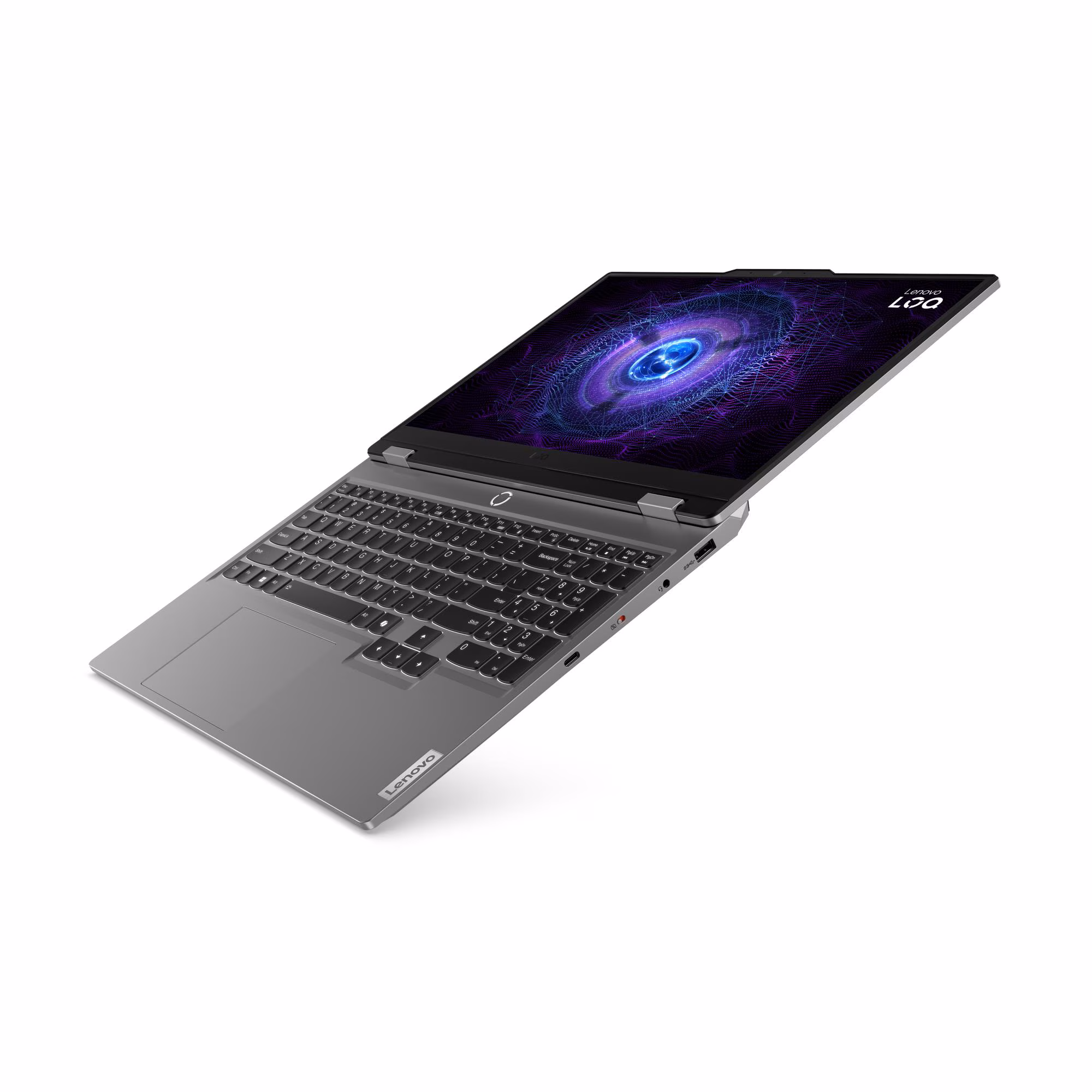 لاب توب جيمنج لينوفو LOQ 15IRX9 ، معالج انتل كور i7-13645HX 15.6 بوصة ، هارد 512 جيجا بايت SSD ، رام 16 جيجا بايت ، كارت شاشة انفيديا جي فورس RTX 4050 ،ويندوز 11 - رمادي لونا