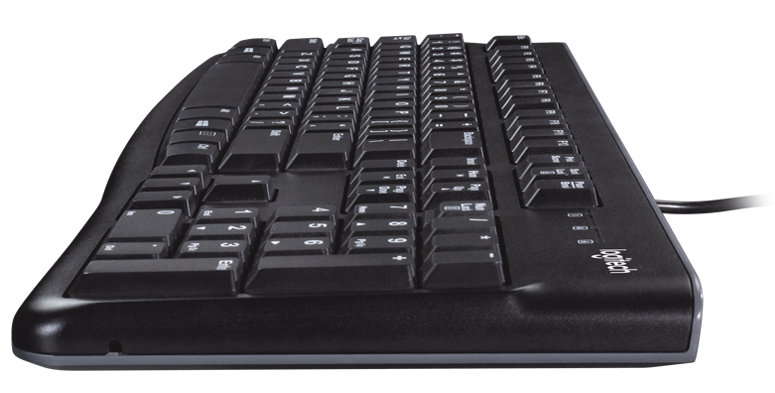 كيبورد للعمل لوجيتك ، اسود - MK120