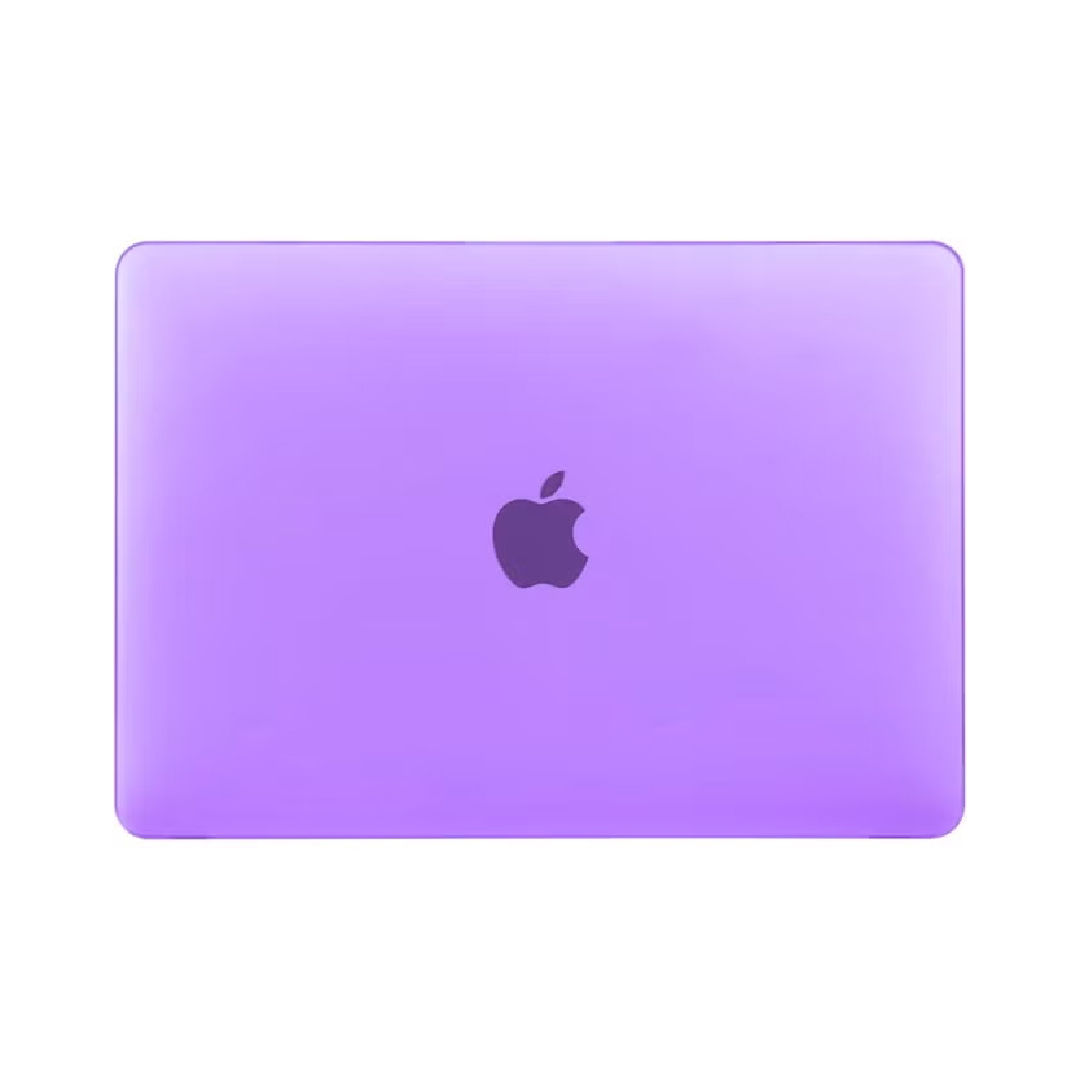 Generic Hard Shell Laptop Case with Screen Protector for Macbook Air 15-Inch , Purple