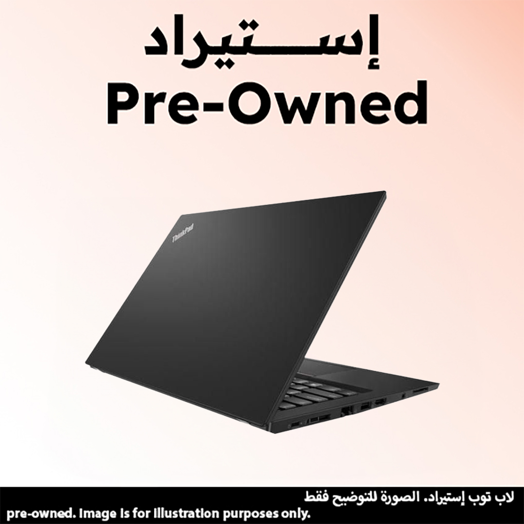 لاب توب استيراد لينوفو ثينك باد T480 ، معالج انتل كور i5-8250U ، هارد 1 تيرا بايت ، رام 8 جيجا بايت ، كارت شاشة انتل HD جرافيكس