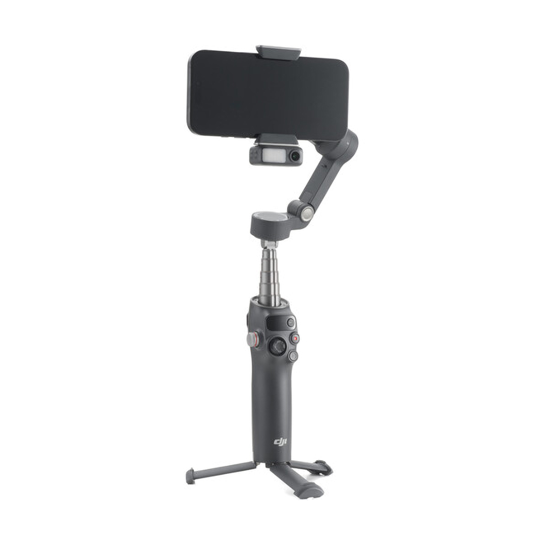 جيمبال للموبايل دي جيه اي اوزمو موبايل 8 لموبايلات سمارت بعرض يصل إلى 3.3 بوصة ،اسود - DJI-ZM800