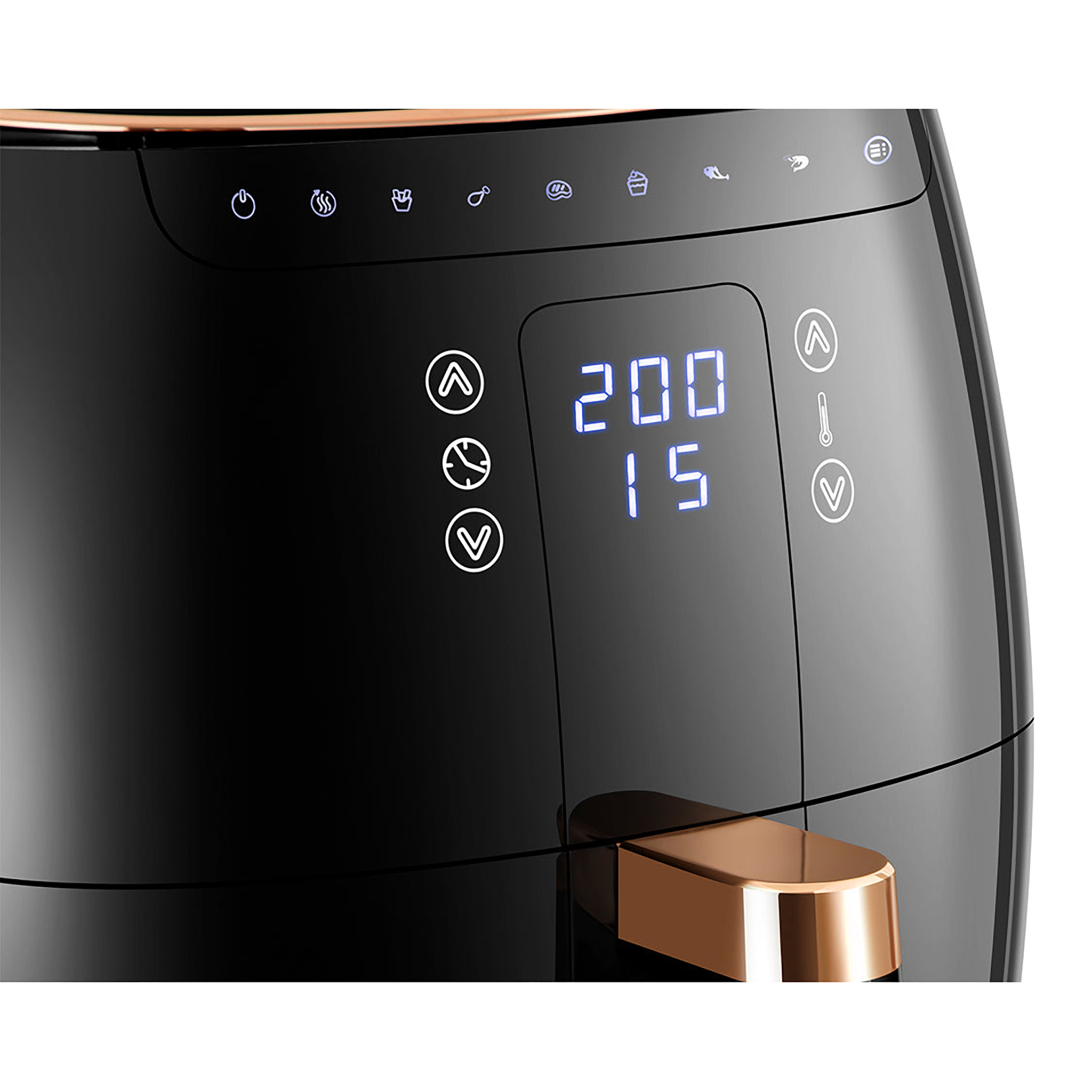 Swiss Pro Plus Air Fryer , 7 Liter , 1750 Watt Black - SP-DAF7LB