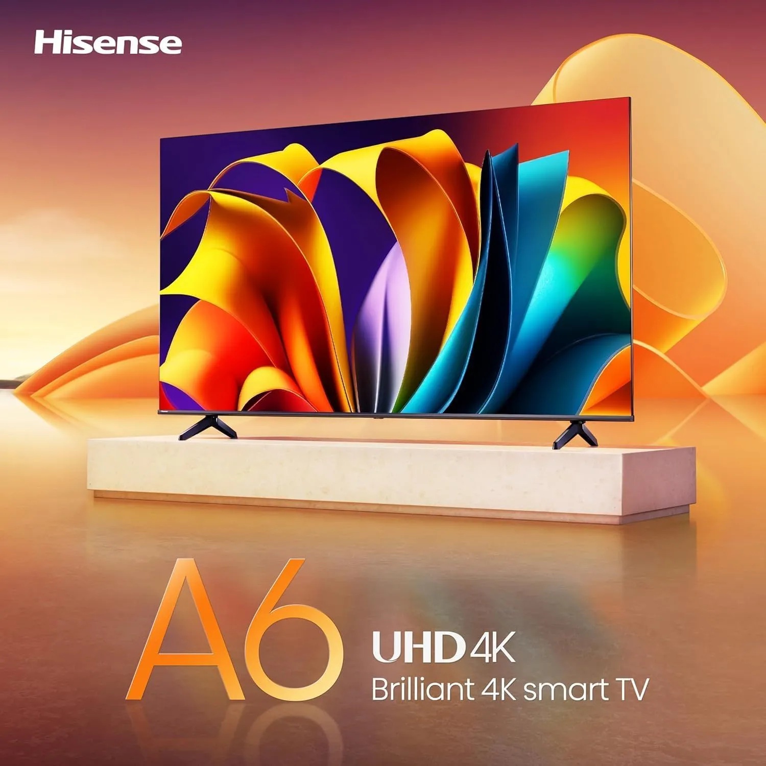 Hisense 75 Inch Smart TV , 4K UHD LED