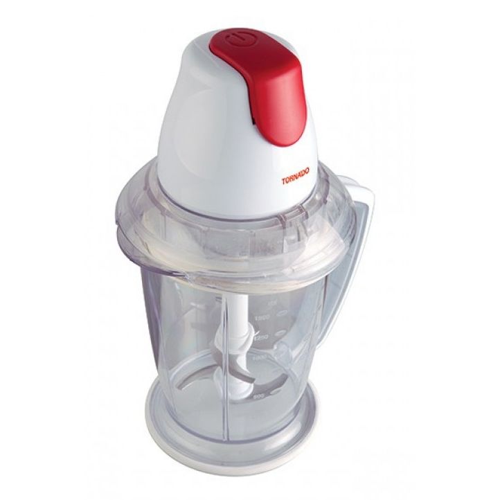 Tornado Electric Chopper 1.5 Liter , 400 Watt White - CH-400B