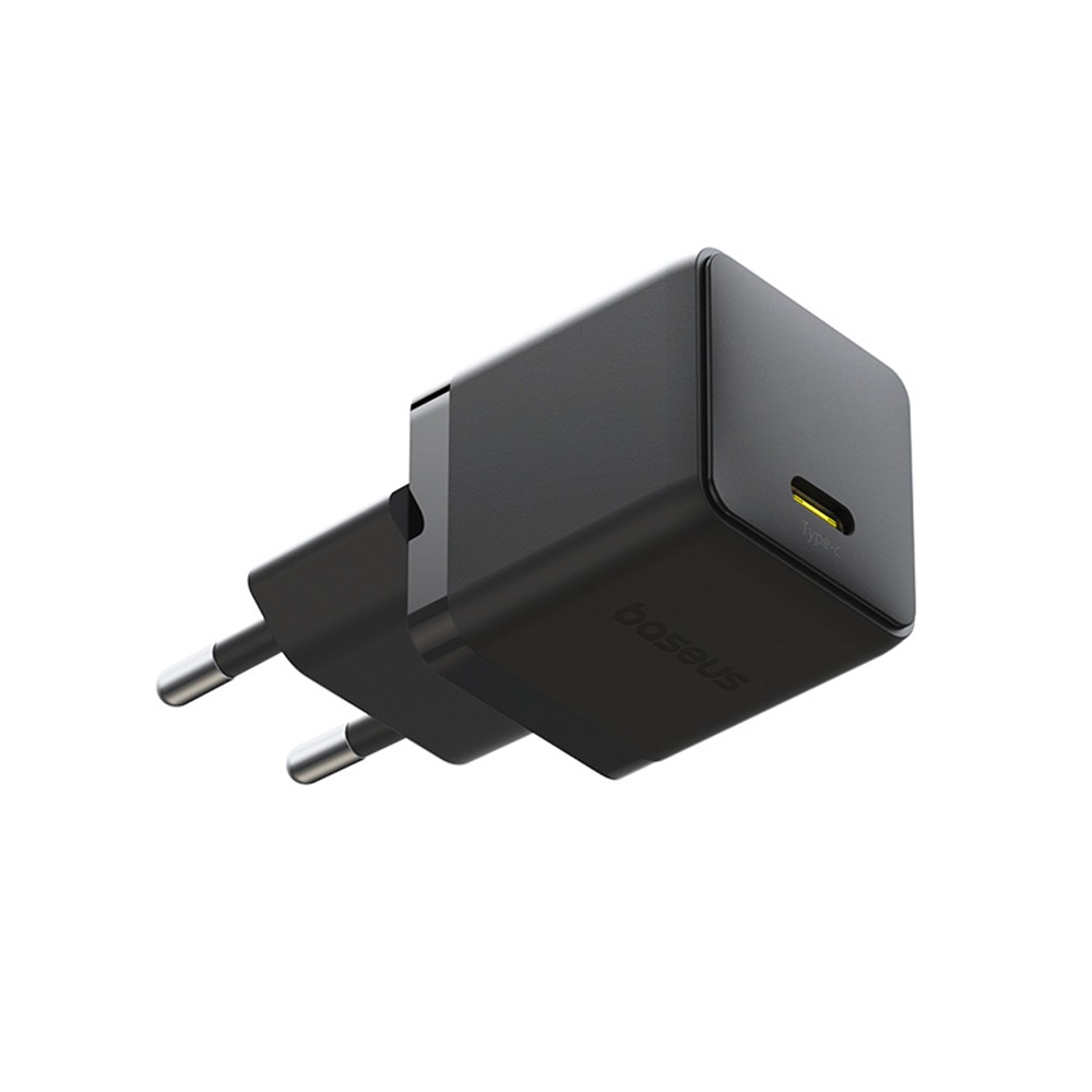 Baseus Palm Wall Charger , 1 Ports Type C , 30 Watt Cluster Black - P10111605113-01