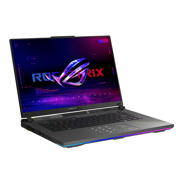 لاب توب اسوس روج ستريكس G16 2025 - G614FM-RV169W ، معالج ايه ام دي رايزن 9 9955HX 16 بوصة ، هارد 1 تيرا بايت SSD ، رام 16 جيجا بايت ، كارت شاشة انفيديا جي فورس RTX 5060 ،ويندوز 11 - رمادي اكليبس
