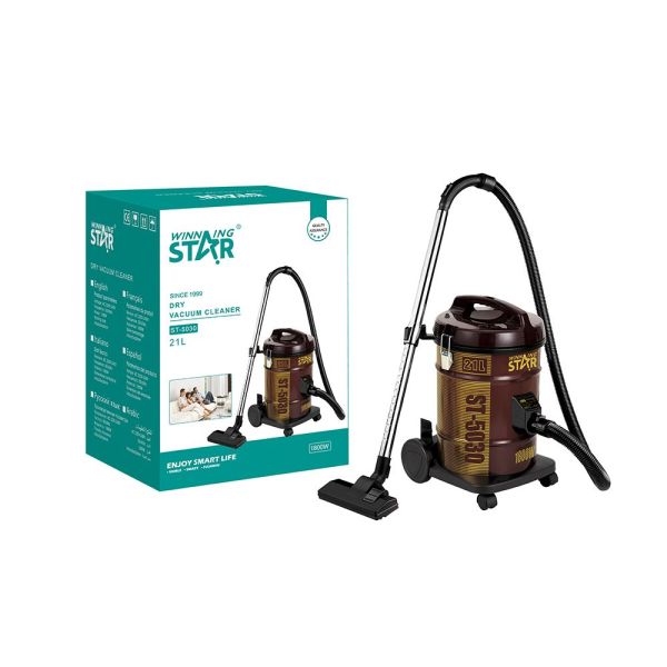مكنسة برميل ويننج ستار ، احمر و اصفر - ST-5030