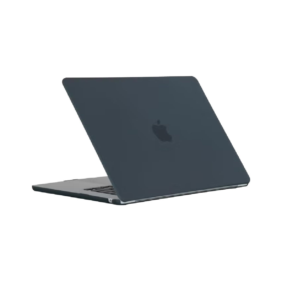 Generic Hard Shell Laptop Case with Screen Protector for Macbook Air 13.6-Inch , Black