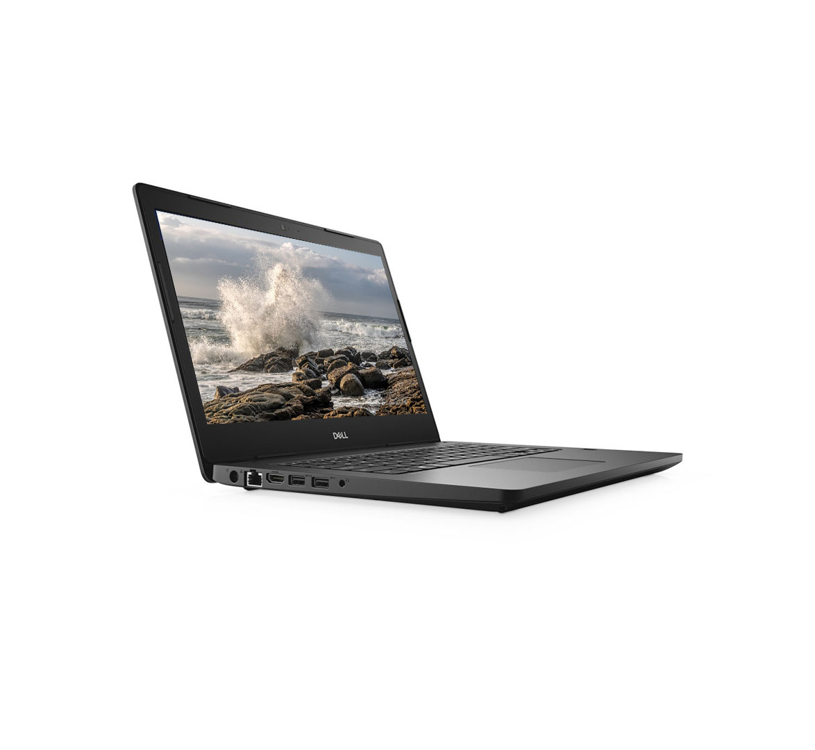لاب توب استيراد ديل لاتيتيود 3480 ، معالج انتل كور i3-7100u ، هارد 256 جيجا بايت SSD ، رام 8 جيجا بايت ، كارت شاشة انتل HD جرافيكس 620