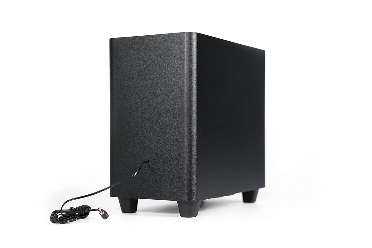 F&D Bluetooth Sound Bar with Wired Subwoofer , 2 Channels , Black - HT-330