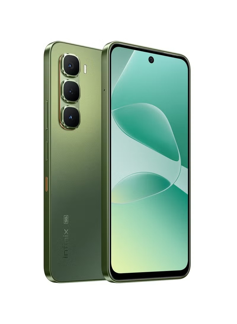 انفنكس هوت 60 ، سعة 128 جيجا بايت ، رام 6 جيجا بايت ، شبكة 5G ، شريحتين - اخضر تندرا