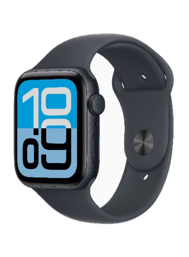 Apple SE 3 Smart Watch, S/M Band , 40 Millimeter Midnight Aluminium