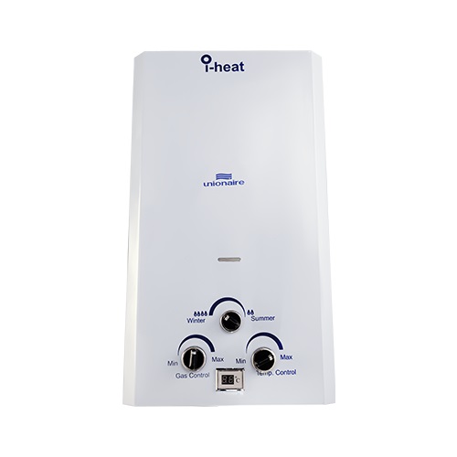 Unionaire i-Heat Gas Water Heater , 10 Liter White - UGH100DWT